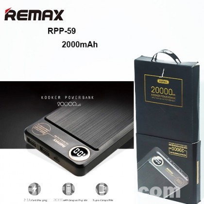 Remax RPP-59 20000mAh Powerbank